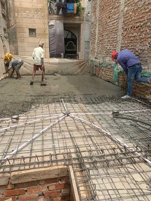 Top construction contractors in delhi, civil contractors delhi, builder floor construction cost